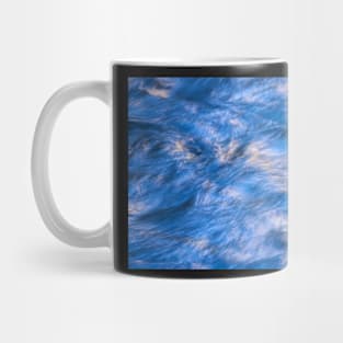 Water Abstract Blue Mug